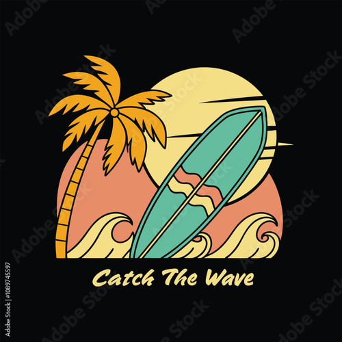 Catch the Wave Tee photo