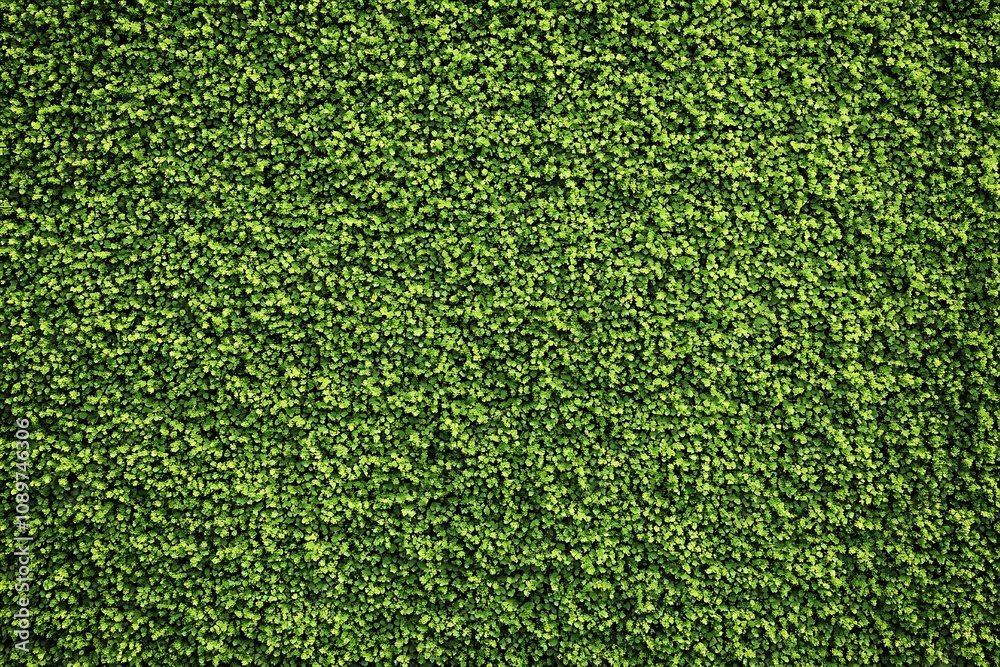 Fototapeta premium Textured green moss background with natural detail