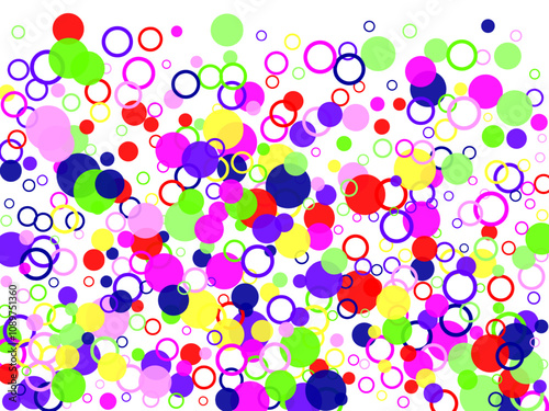 abstract background with circles