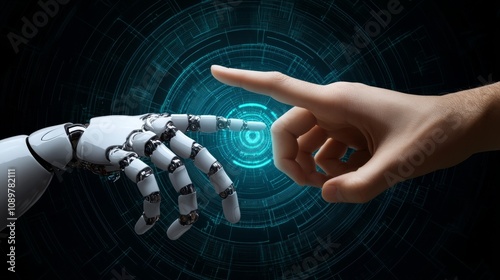 AI (artificial intelligence) lets people use smart robots.  You can type commands to create things.  It's a futuristic technology; you can even chat with AI.