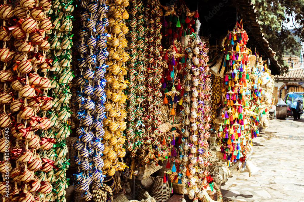 Obraz premium Mercado de artesanias de Tzintzuntzan
