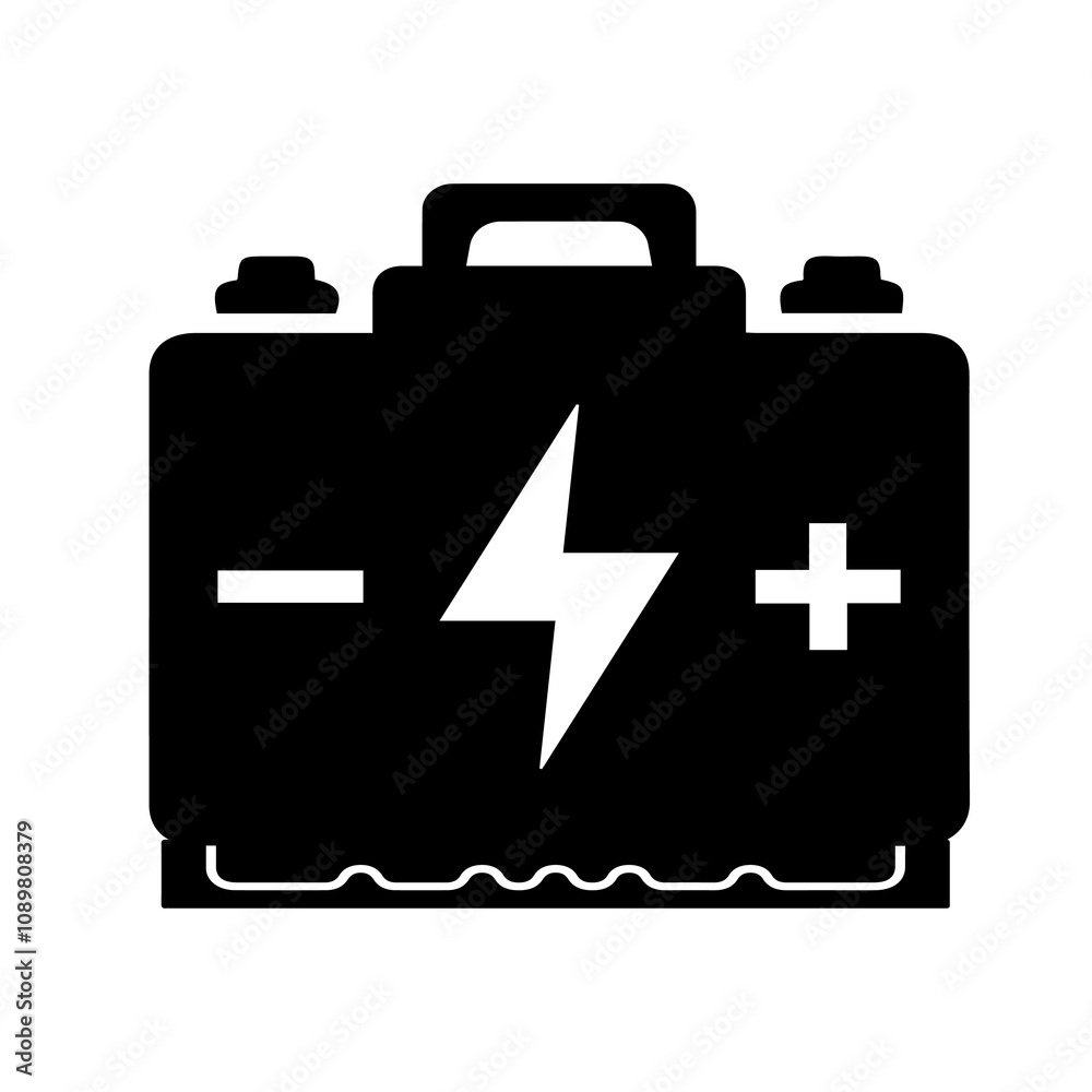 Obraz premium car battery