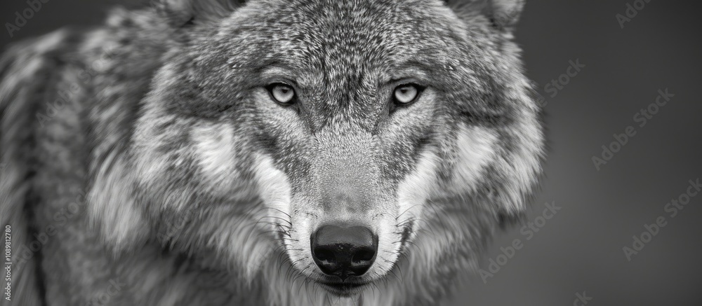 Fototapeta premium Wolf Portrait of the Northwestern Wolf