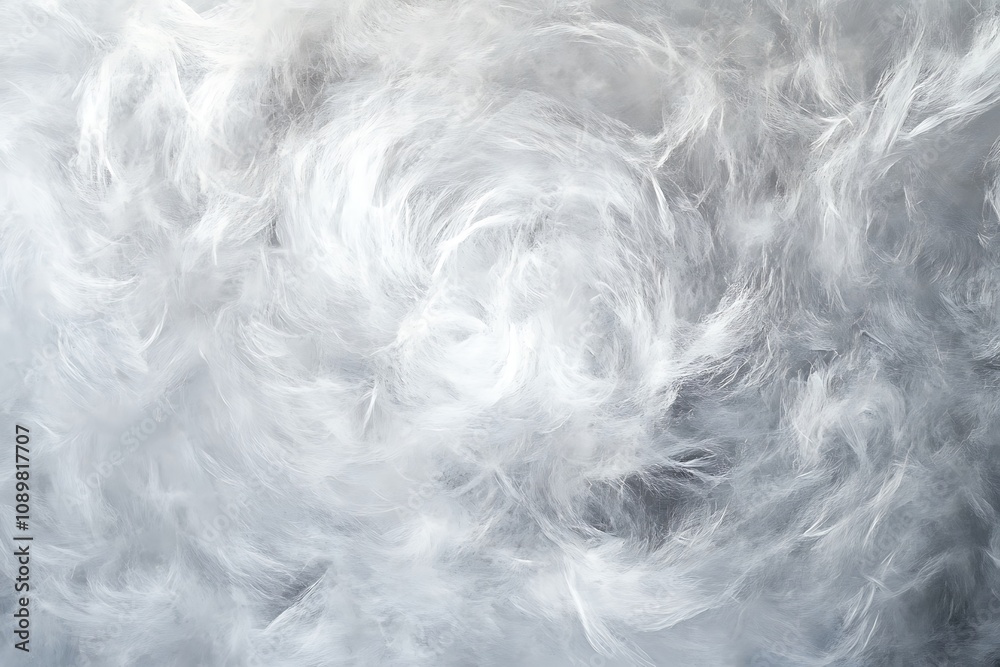 Obraz premium Light grey background with swirling soft texture