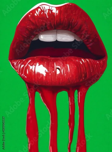 Crimson Kiss A Liquid Symphony