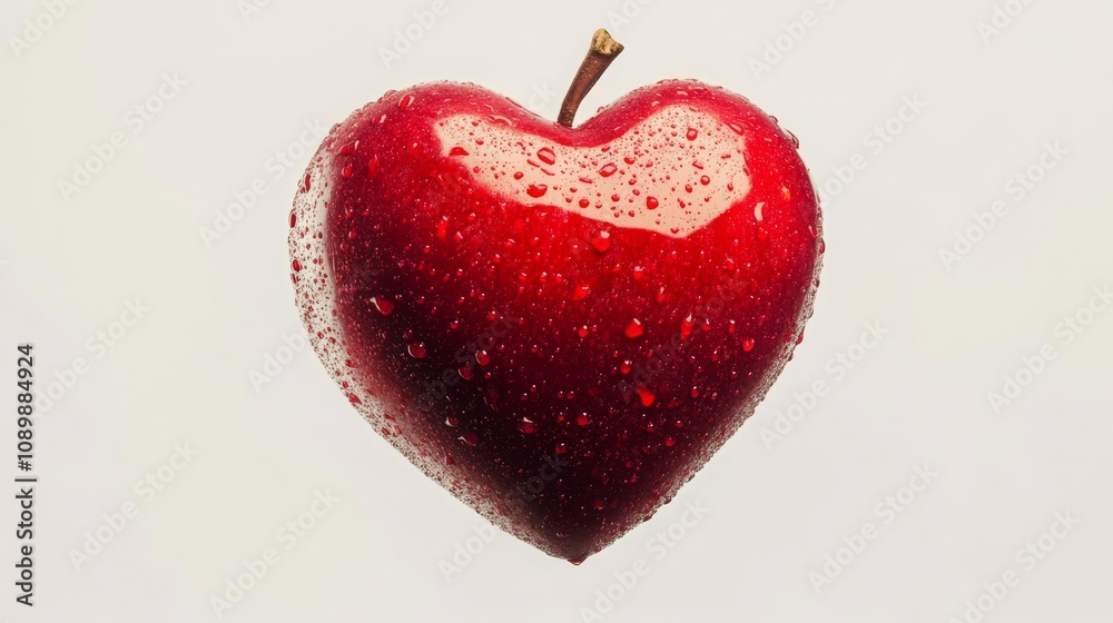 Obraz premium Product photo of a heart for advertising.