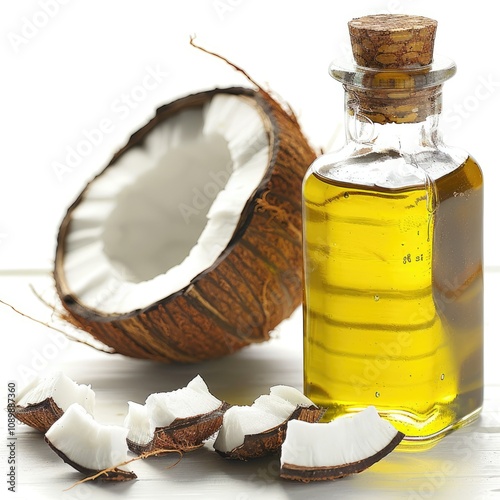 Virgin coconut oil bottle event in Banyumas on July 15  2023. photo