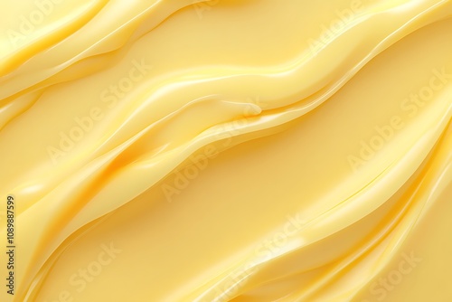 Wallpaper Mural Smooth light yellow background with gradient layers Torontodigital.ca