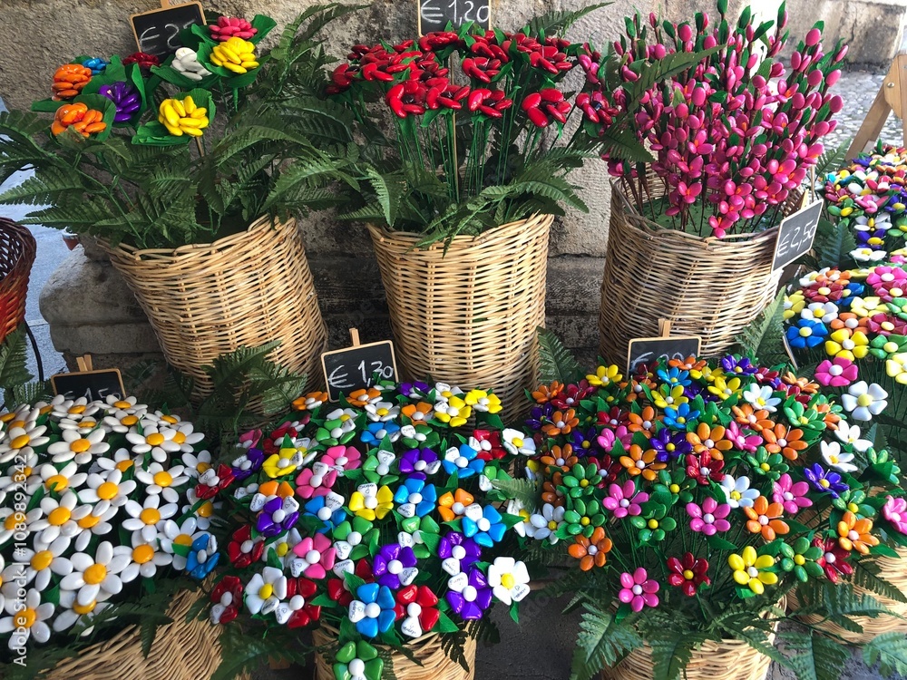 Φωτογραφία basket of flower candy