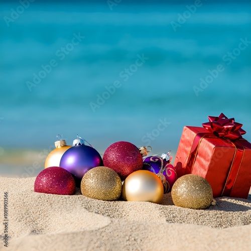 Weihnachten am meer