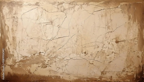 Picture of a dirty wall , beige background photo