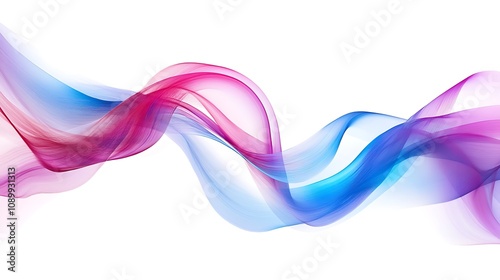 Colorful Flowing Glass and Liquid-like Abstract Shapes in Futuristic Digital Art Renderings