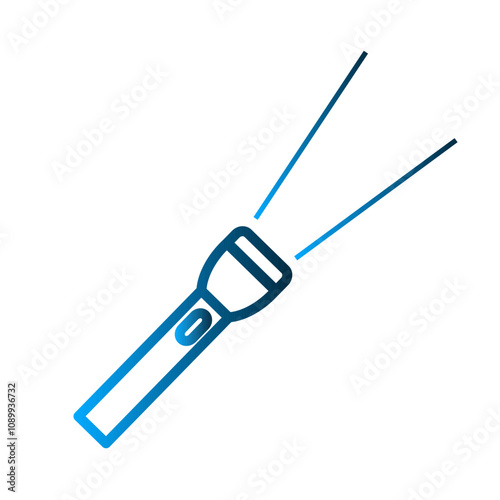 Flashlight icon template