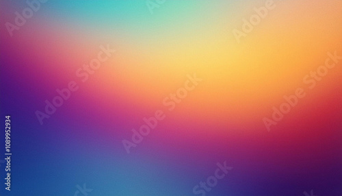 Grainy gradient ombre blurry aura modern texture background.