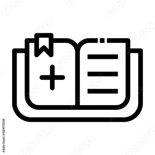 book Line Icon