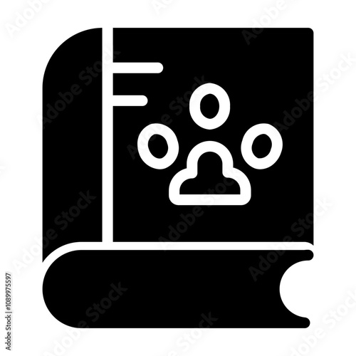 pet book Solid icon