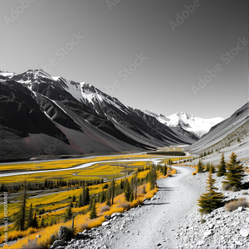 Denali National Park Polychrome Pass