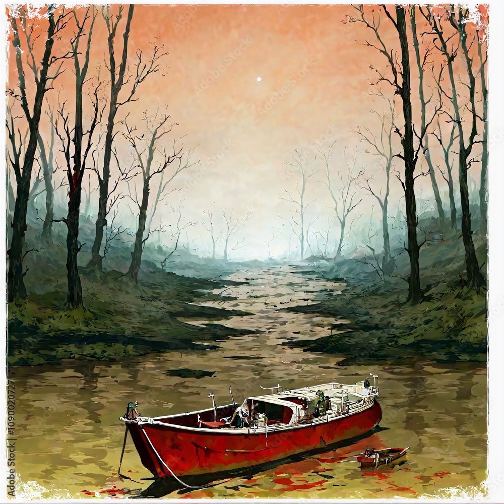 Fototapeta premium Haunted Forest