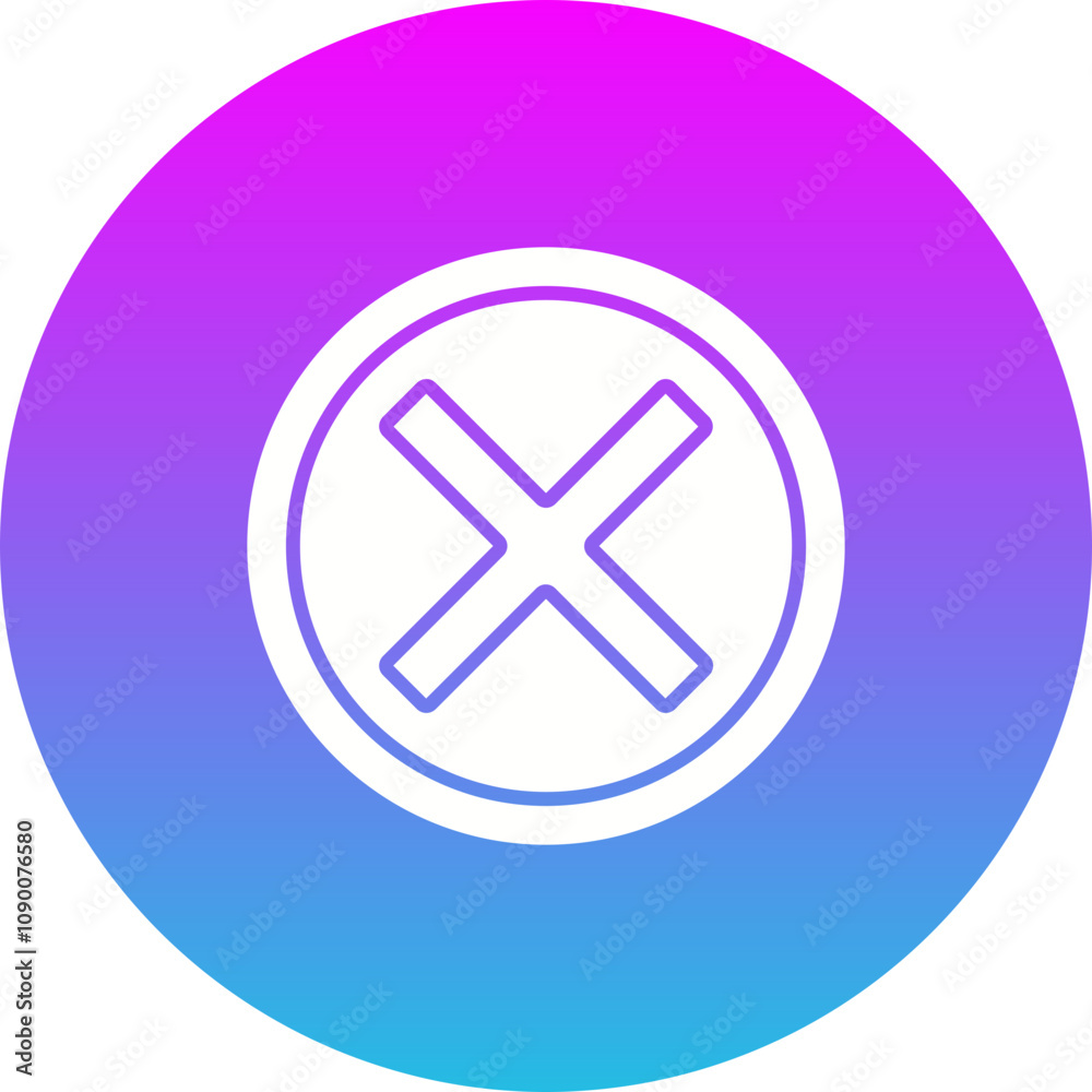 Obraz premium Cross Icon