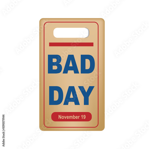 Bad Day label
