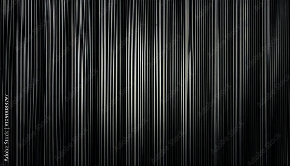 Obraz premium Black stripes. Cool black background. Texture material.