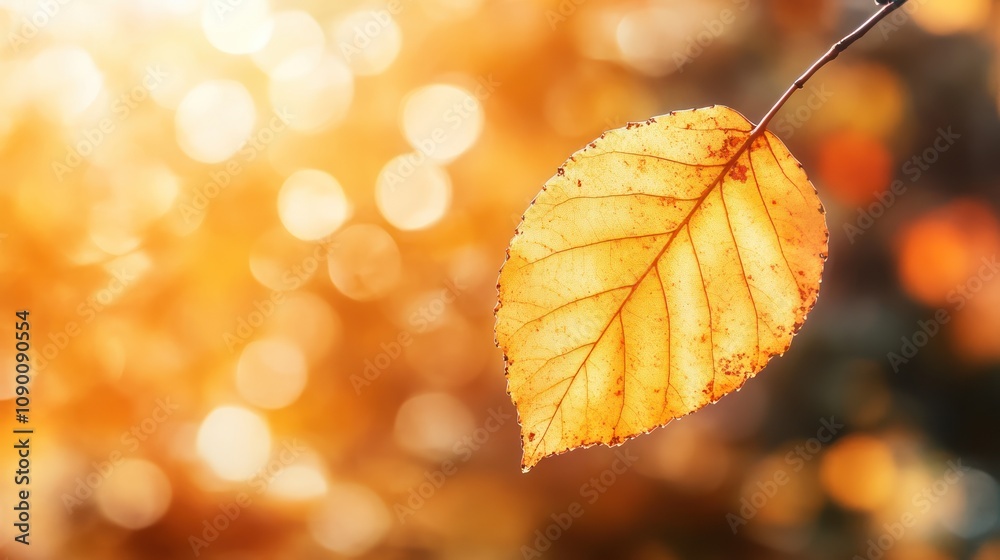 Obraz premium Autumn Leaf