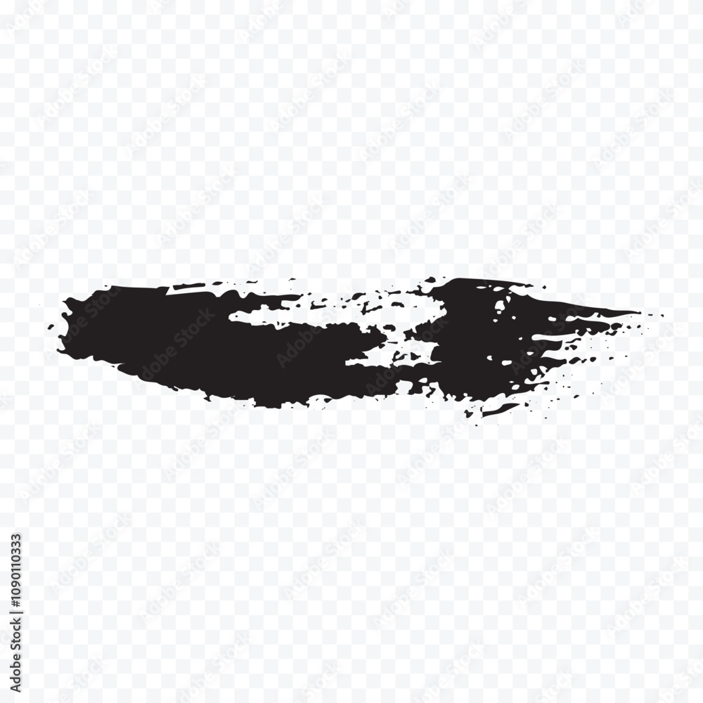 Obraz premium Modern watercolor brush stroke design. brush stroke
