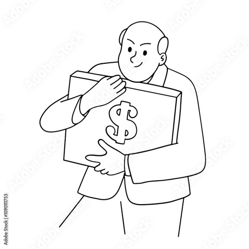 Bossman greedy with money