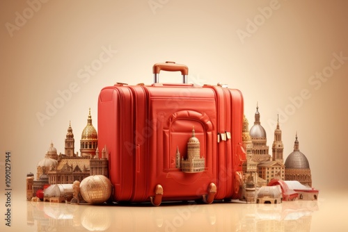 World Tourism Day. Banner, poster, publication on social networks.