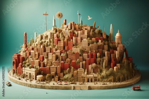 World Tourism Day. Banner, poster, publication on social networks.