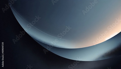 Abstract Blue and Grey Curved Background, Abstract Background