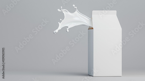 Milk Carton Splash: A prist...