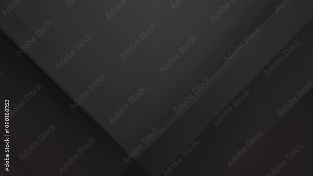 sleek black and gray graphic design with geometric elements on black background with space for text seamless 4k video background motion pop art design