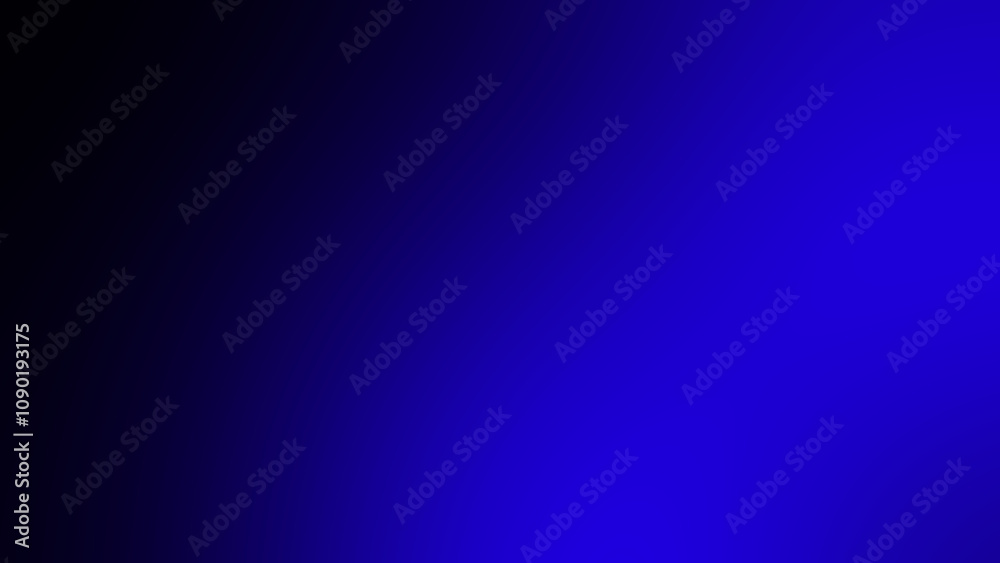 Obraz premium deep and intense dark blue and Black gradient background, ideal for sleek and professional design projects, providing an elegant and sophisticated visual appeal