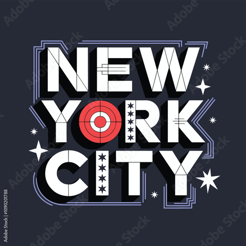 A stylized graphic design featuring 
