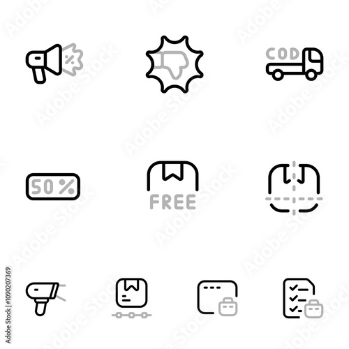  E-Commerce Duoline Icons Set Vol. 2 photo