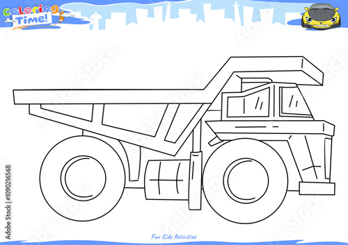 Lets color it Dumb truck 3