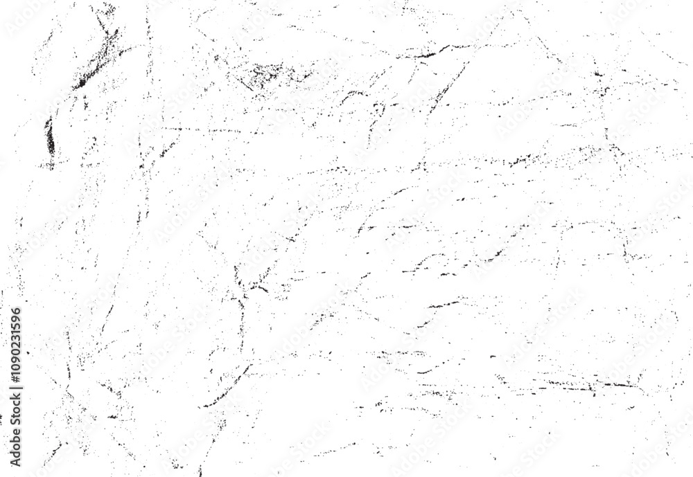 Obraz premium High-Contrast Grunge Texture Background – Black and White Scratched Surface