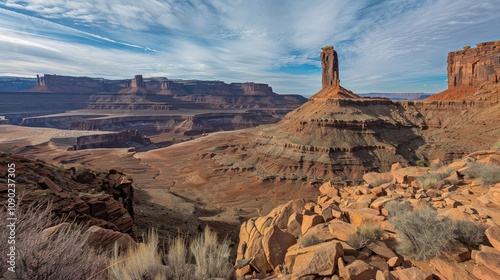 Fototapeta Naklejka Na Ścianę i Meble -  Vast landscapes stretching beyond sight
