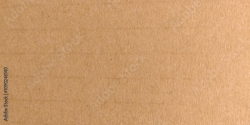 Background of brown kraft paper or cardboard texture. Abstract pattern of beige rough carton, old paper sheet, parchment or papyrus surface, vector