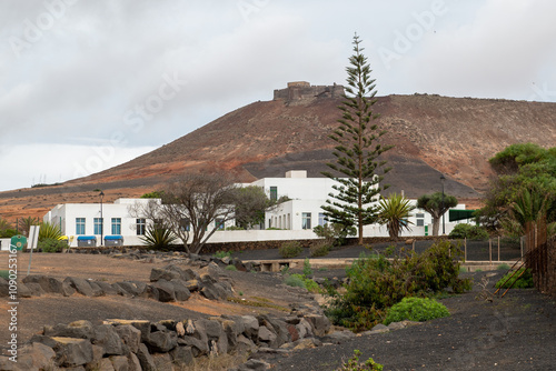 Urban Landscape of Teguise in Lanzarote in Spain photo