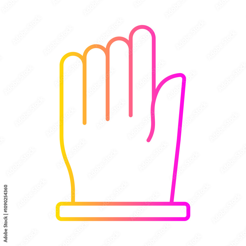 Obraz premium Glove icon