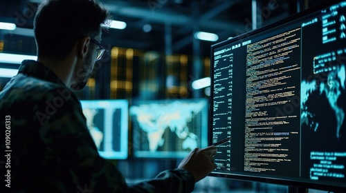 Cybersecurity Breach Response Policy Overview Tech Lab Infographic Digital Environment Analyst Perspective Awareness