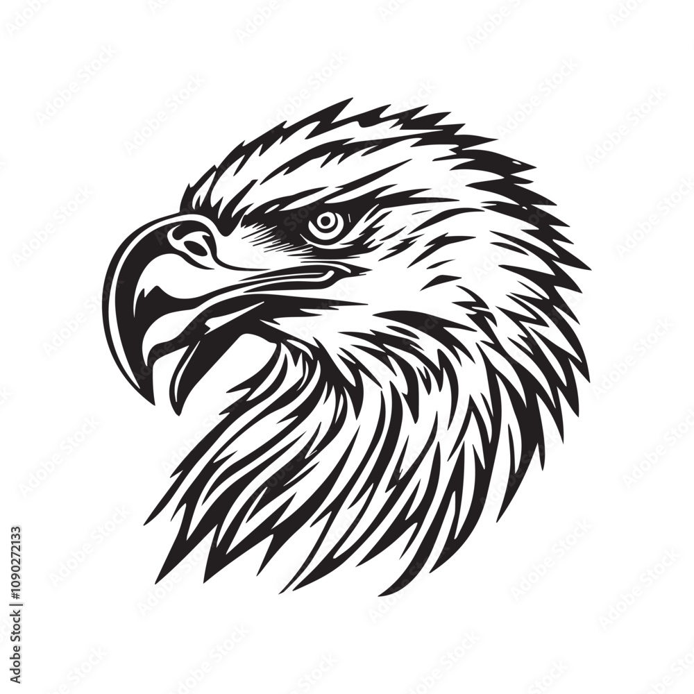 Obraz premium Beautiful eagle logo design