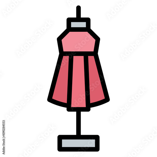 Fashion icon vector image. Can be used for Generation Gap.