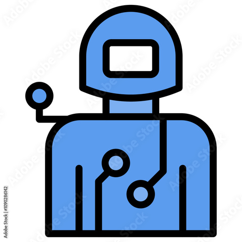 Npc icon vector image. Can be used for Game Design. photo