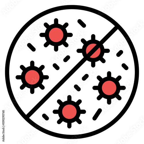 Vector-Borne Disease icon vector image. Can be used for Infectious Diseases.