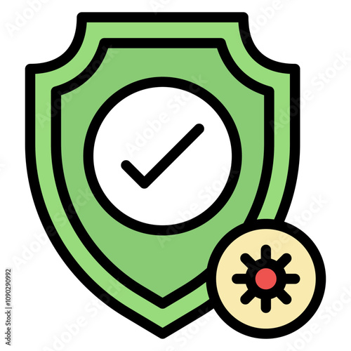 Immunity Boost icon vector image. Can be used for Infectious Diseases.