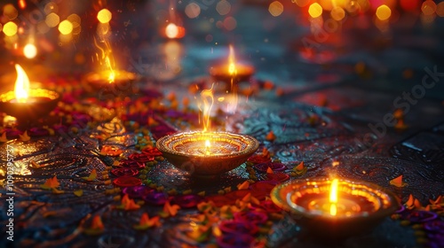 Diwali - The Hindu Festival is Here Template - Banner for

 photo