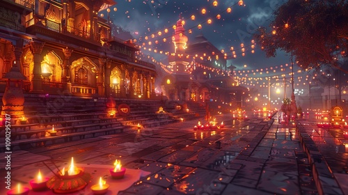 Diwali - The Hindu Festival is Here Template - Banner for

 photo